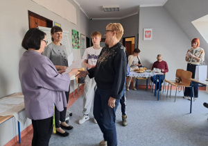 Wręczanie nagród w konkursie