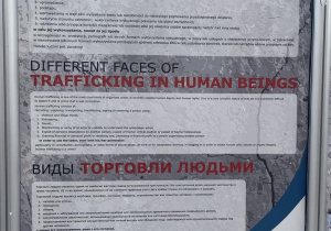 Projekt policji o handlu ludźmi.