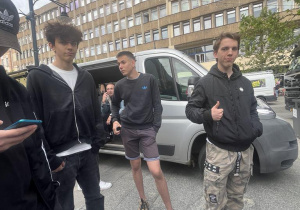 Projekt policji o handlu ludźmi.