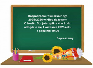 Rozpoczęcie roku szkolnego 2025/2026