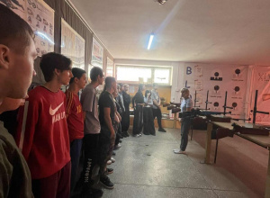 Zajęcia ze strzelectwa w ramach EDB