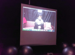 Projekcja filmowa Fundacji Działania