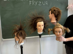 Prace w wykonaniu klas fryzjerskich
